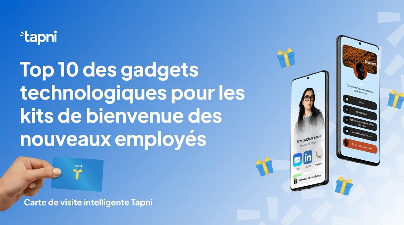 Top 10 Gadgets Technologiques pour les Kits de Bienvenue des Nouveaux Employés