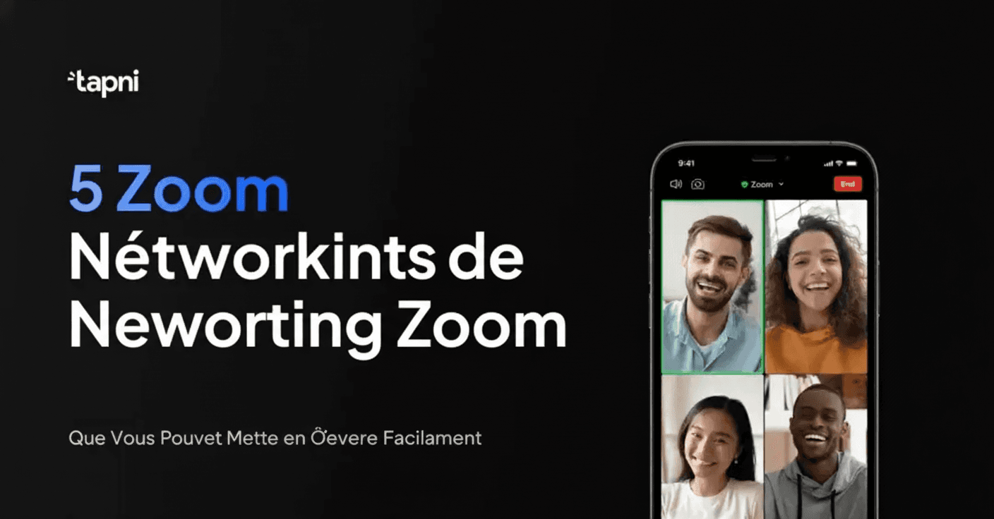 5 idées d'événements de réseautage Zoom à essayer en 2026