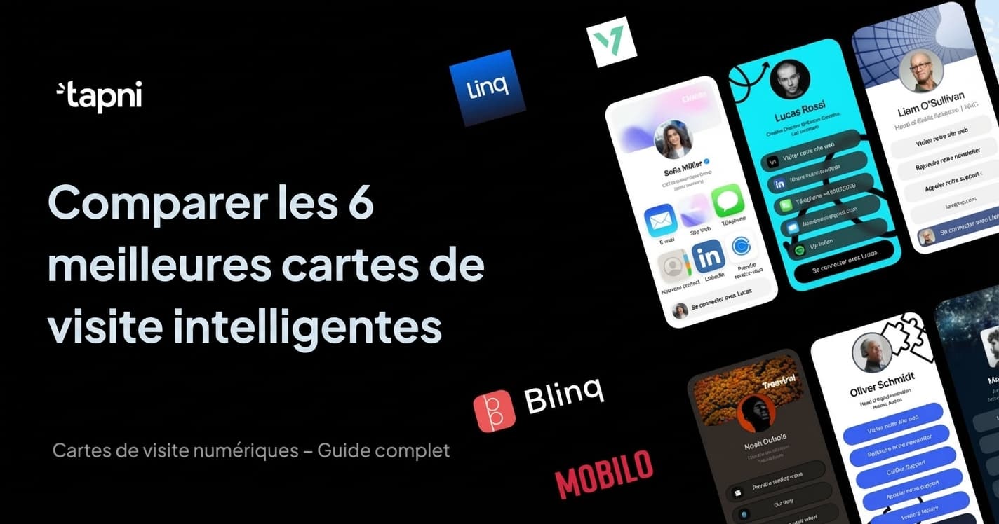 Quels sont les meilleurs cartes de visite intelligentes en 2026